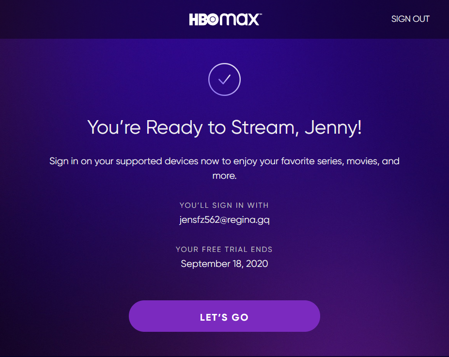 ? Premium 27 1x HBO MAX for 1 MONTH (6) Free Stuff