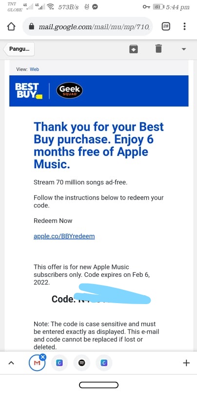 Apple Music 6 Months Redeem Code - Free Stuff - Giveaways - BenLotus