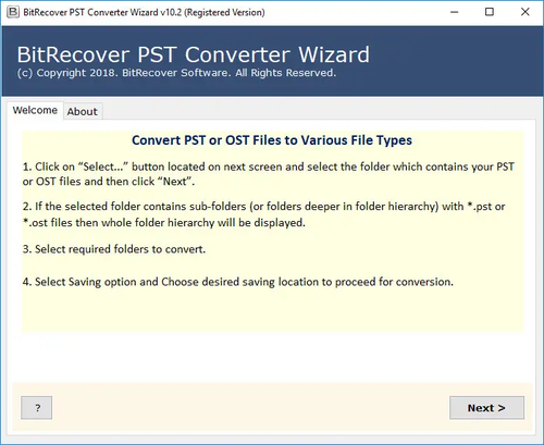 More information about "BitRecover PST Converter Wizard 12.7 cr4ck"