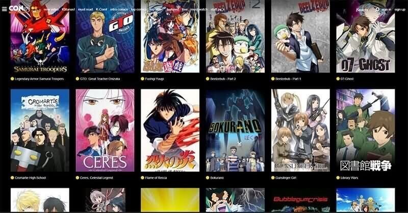 Contv anime new arrivals